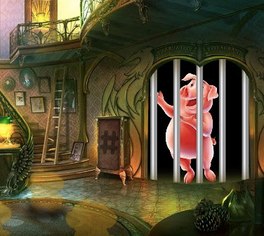 Games4King Faithful Pig Escape Game